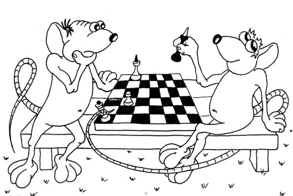 Рисунок возня мыши