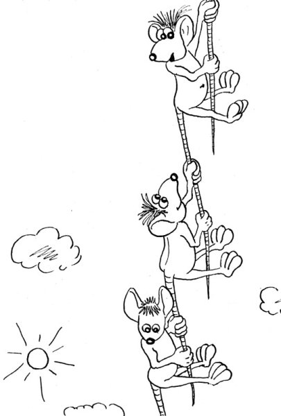 Рисунок мышки возня