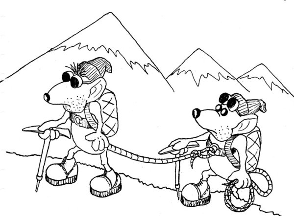 Нарисовать фразеологизм Мышиная возня