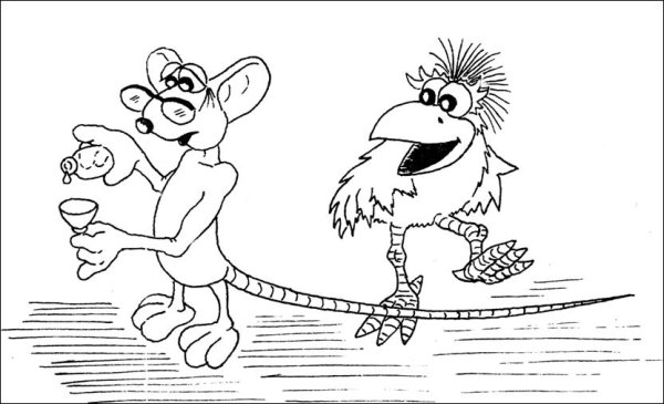 Фразеологизмы карикатуры