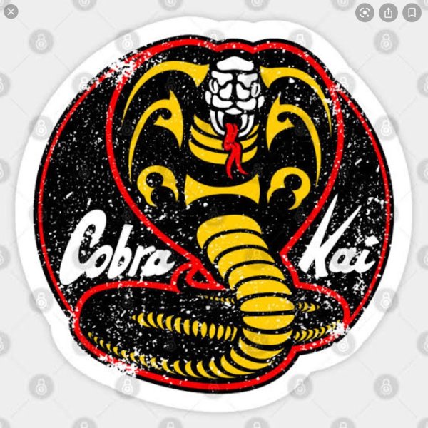 Кобра Кай надпись