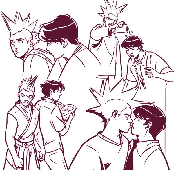 Ястреб Кобра Кай аниме