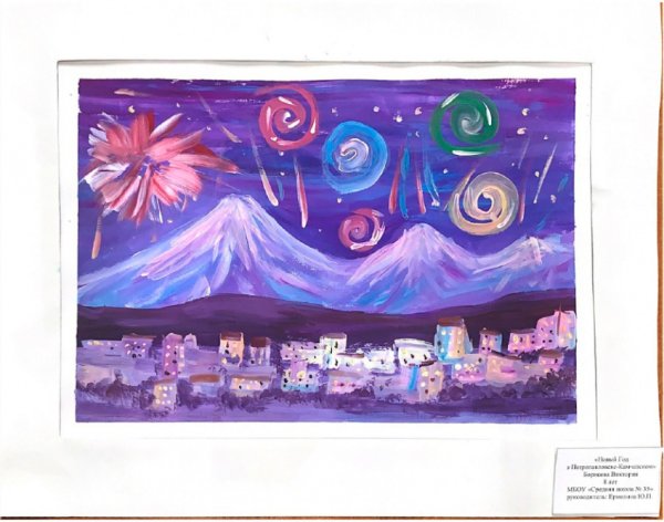 Новогодняя сказка рисунок