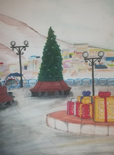 Рисунок на тему коренные народы севера