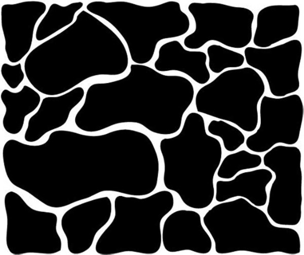 Пятна коровы трафарет