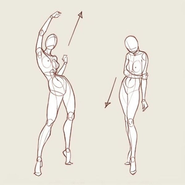 Референсы женской фигуры