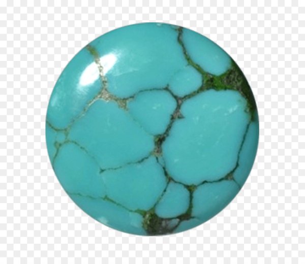 Бирюза круглый камень