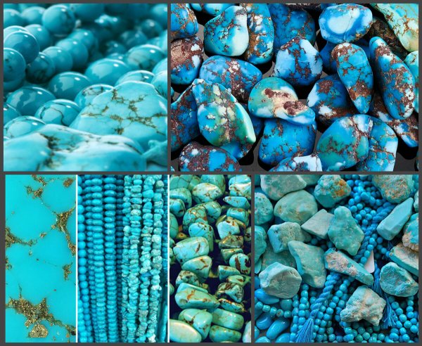 Брекчиевидная бирюза