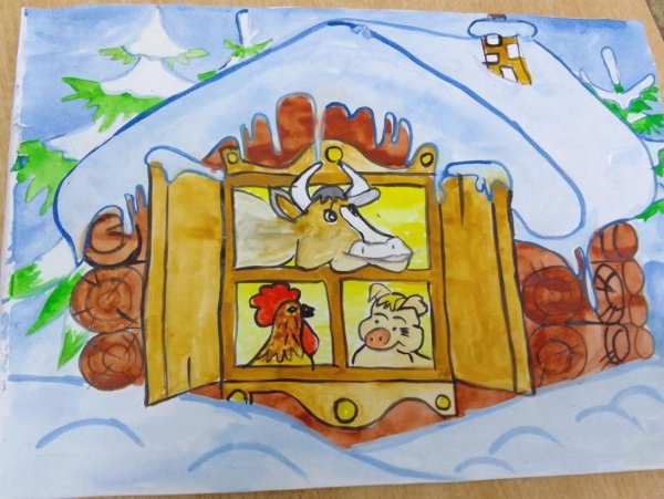 Зимовье зверей герои