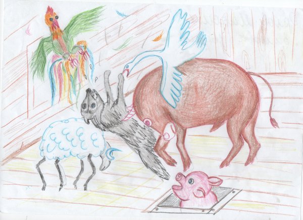 Зимовье зверей иллюстрации к сказке