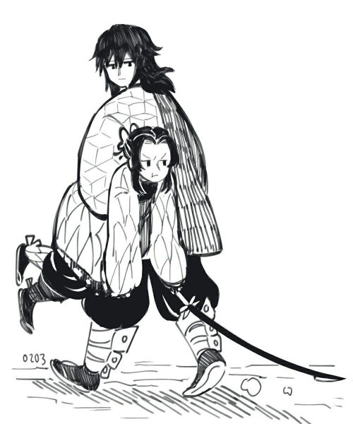 Томиока Гию и Шинобу