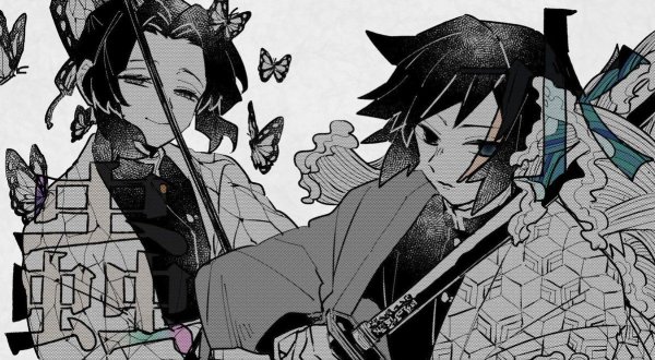 Манга клинок рассекающий демонов Шинобу