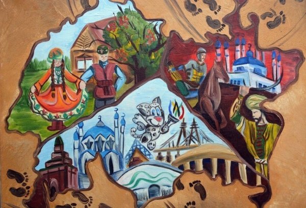 Татарстан рисунок