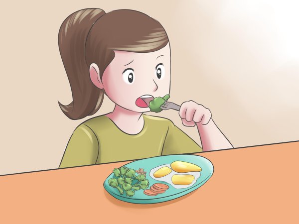 Прием пищи детей