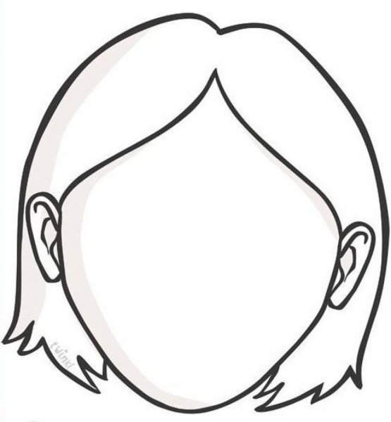 Портрет мамы с прической каре