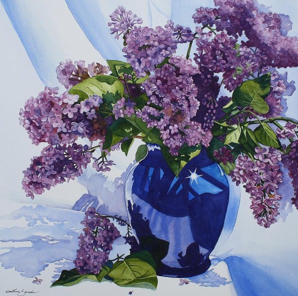 Алмазная мозаика Painting Diamond сирень