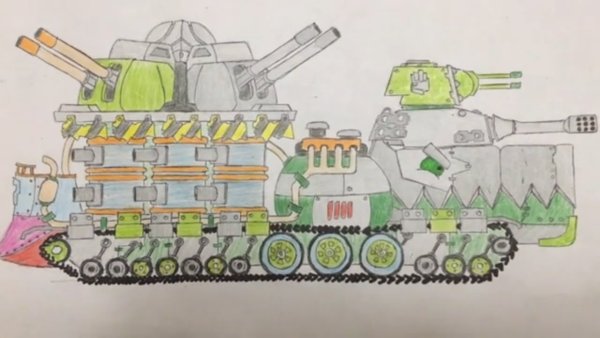 Мультики про танки кв 54