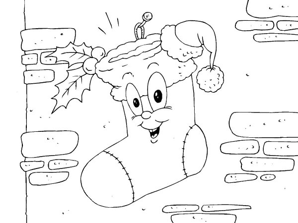 Валенки раскраска