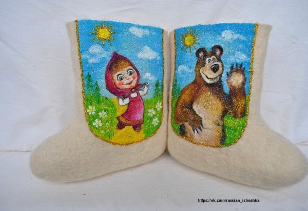 Валенки сказочные