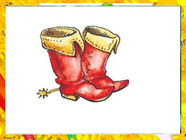 Сказочные сапоги