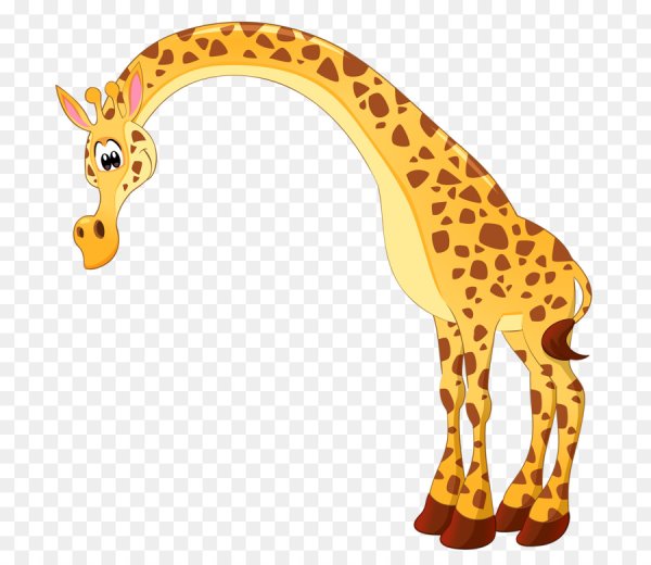 Жирафик мультяшный