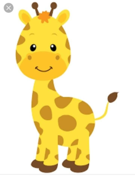 Жираф рисунок