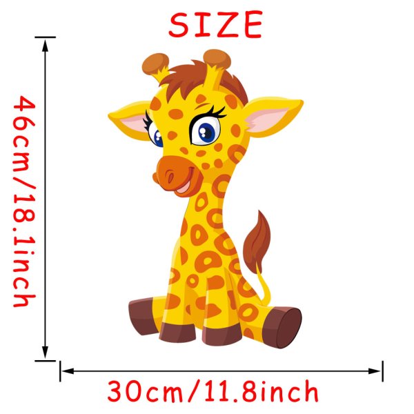 Жирафик для детей без фона