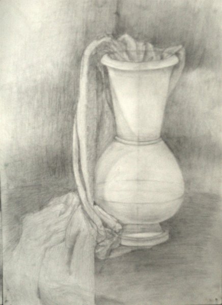 Натюрморт трафарет