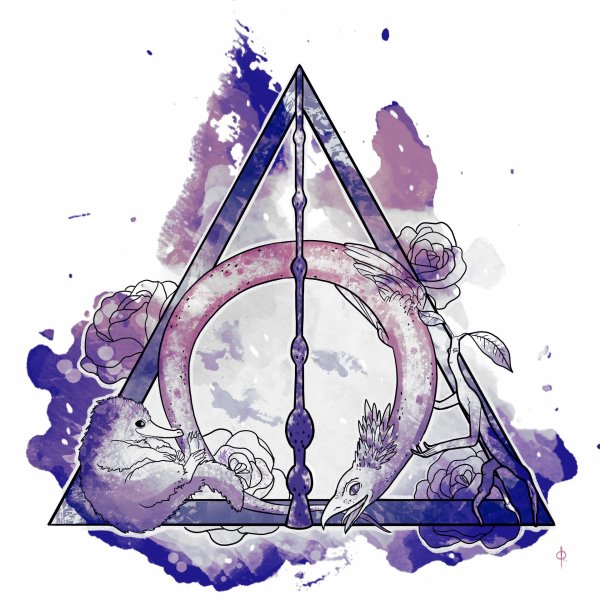 Гарри Поттер и дары смерти арт