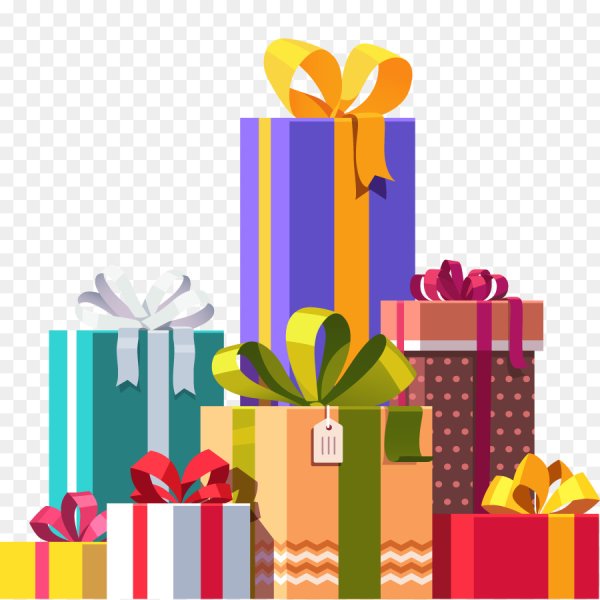 Гора подарков