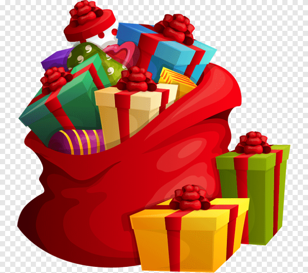 Мешок для подарков "дед Мороз"