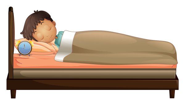 Спящий человек фон