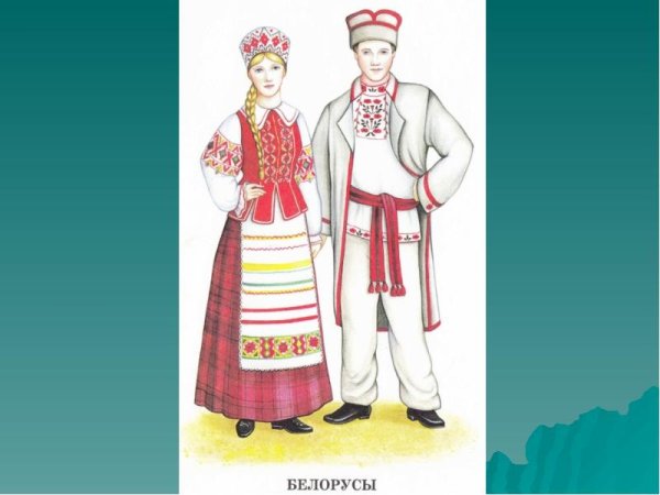 Народы мира белорусы