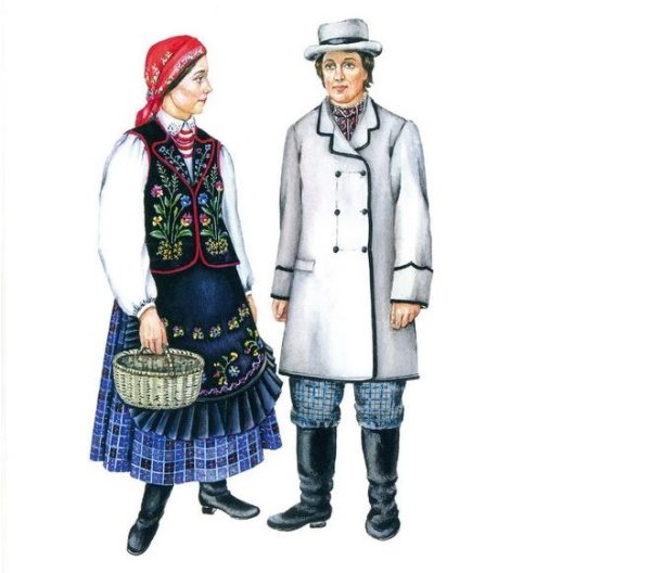 Новогрудский Строй белорусский народный костюм