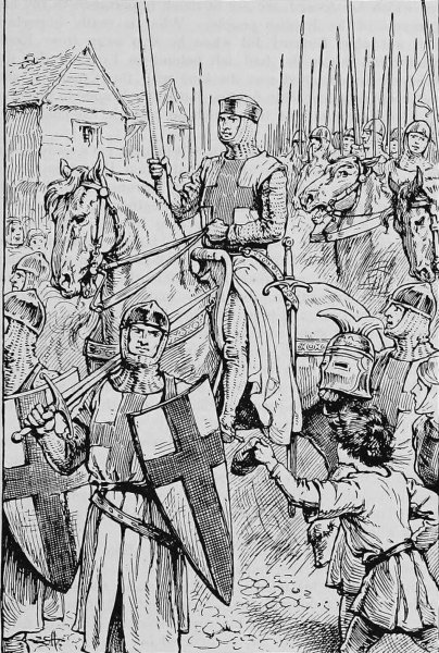 Крестовые походы рисунок