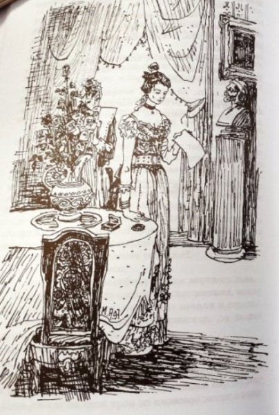 Гранатовый браслет Куприн иллюстрации