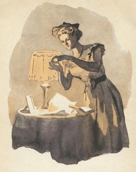 Иллюстрации к повести гранатовый браслет Куприна