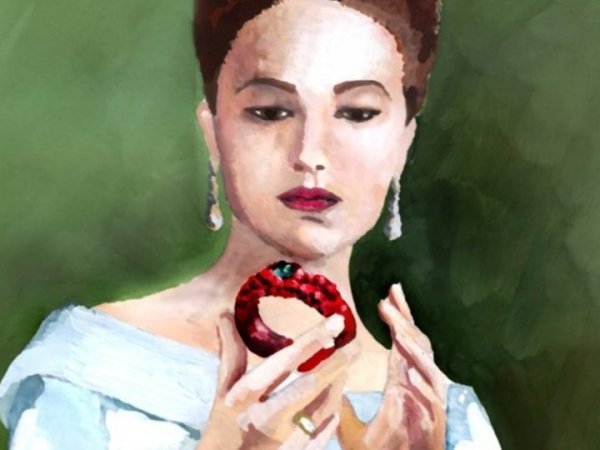 Гранатовый браслет Пинкисевич