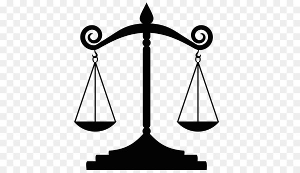 Весы правосудия эскиз