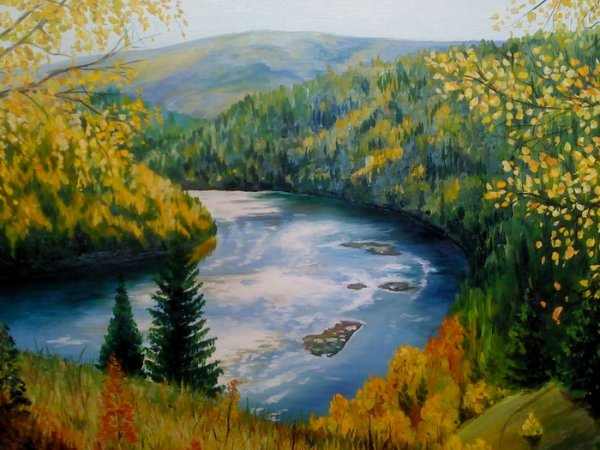 Иллюстрации природы Урала