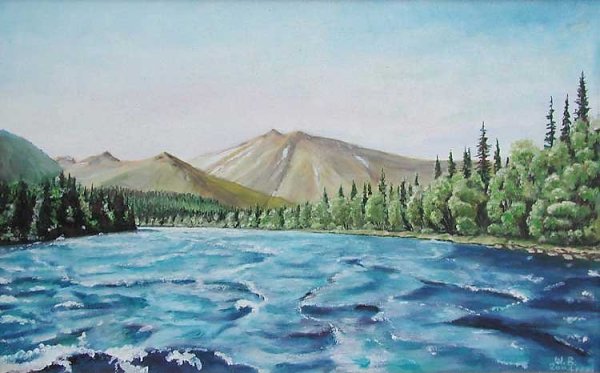 Нарисовать природу Урала