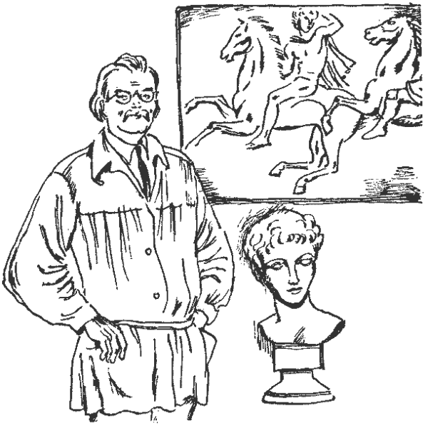 Бронзовая птица рисунок