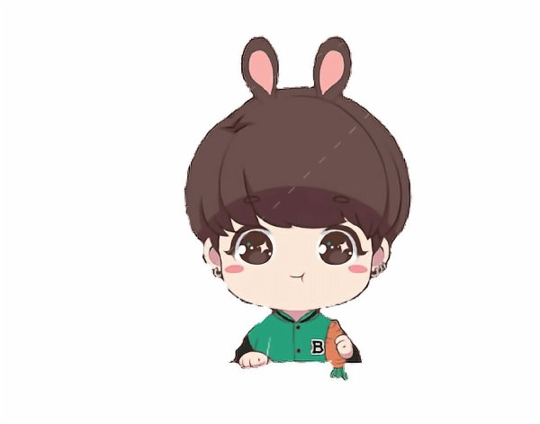 Аниме Чиби БТС Чонгук