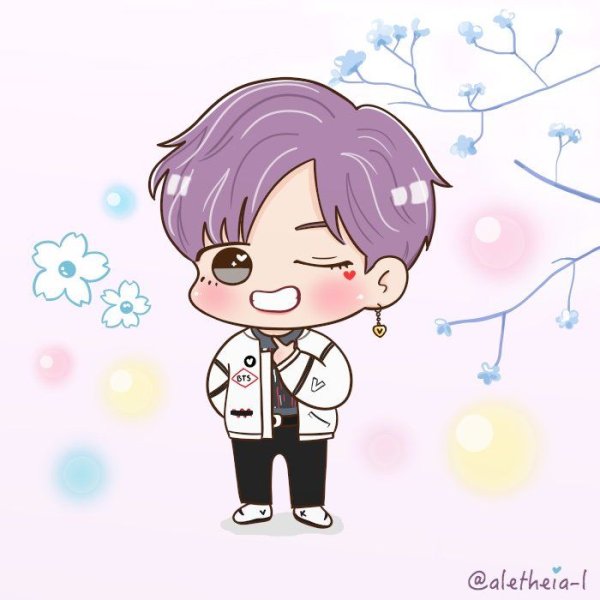 Чиби БТС Намджун