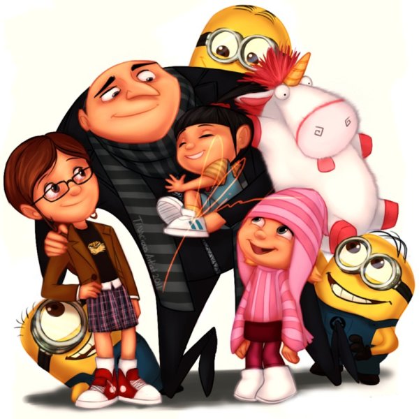 Миньоны семья Грю