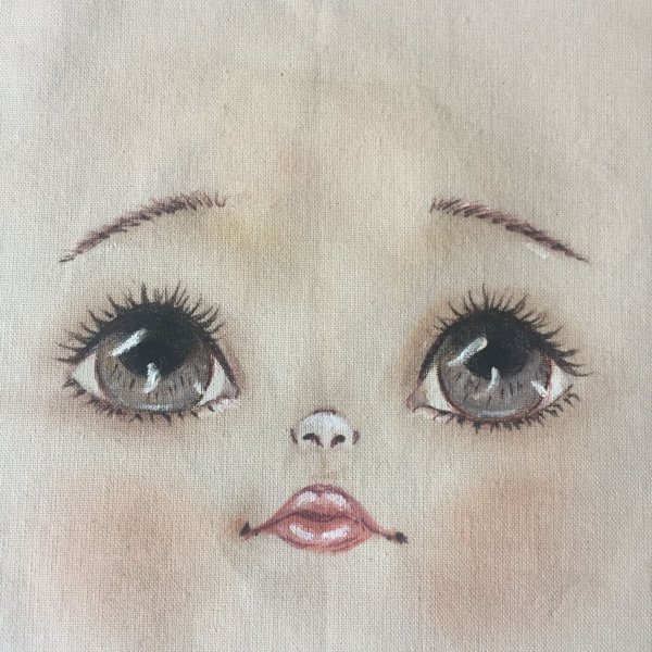 Рисование глаз куклам