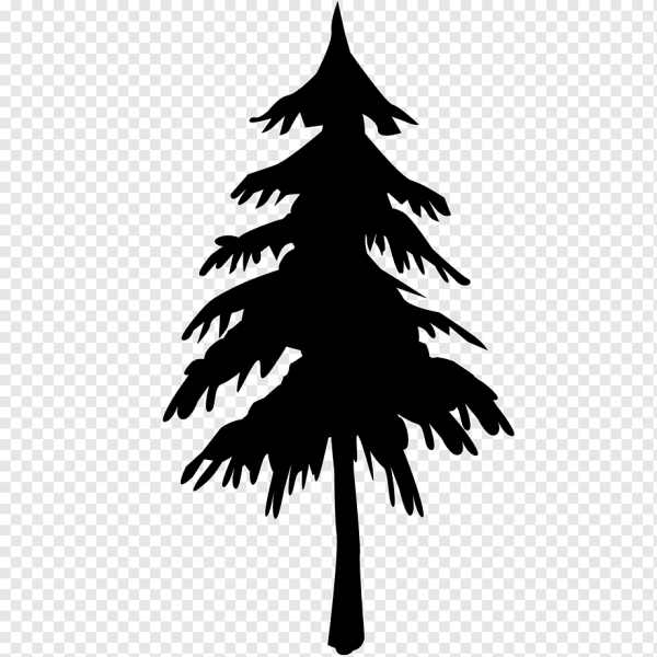 Елка силуэт