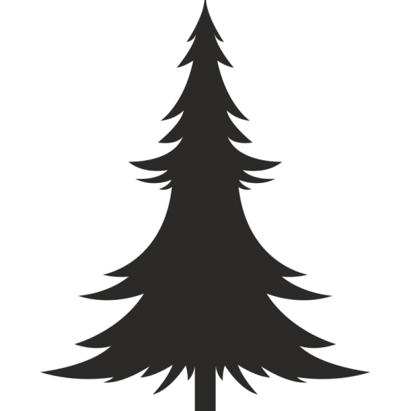 Наклейка елочка