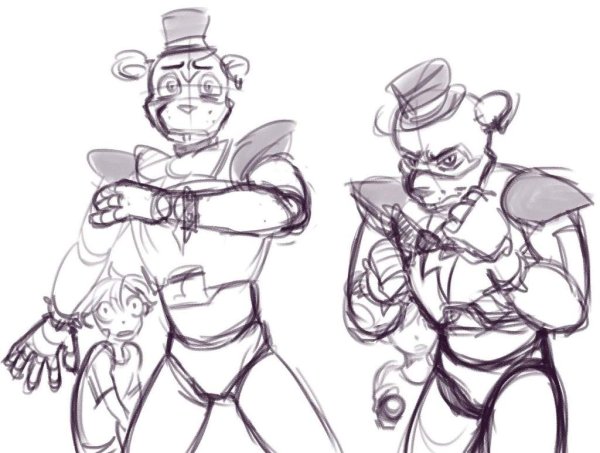 Голден Фредди ФНАФ 1 маска раскраска