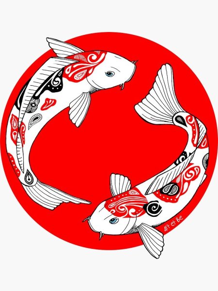 Наклейки в японском стиле